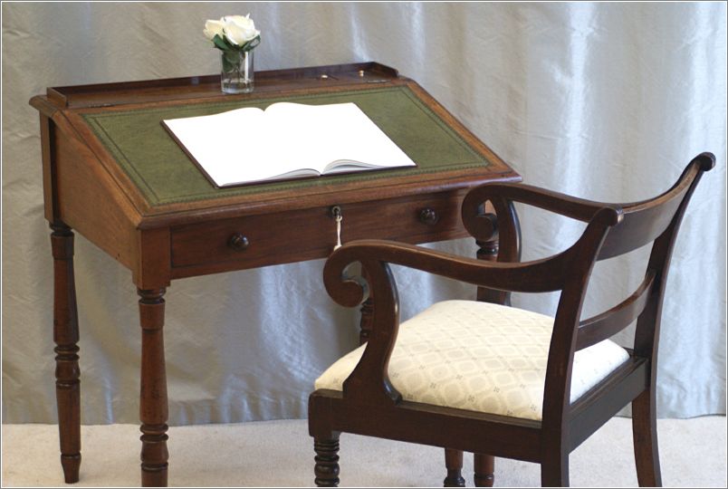 4028 Antique William IV Writing Desk Thomas Mash London (11)